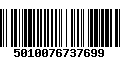 Código de Barras 5010076737699