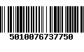 Código de Barras 5010076737750