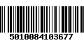 Código de Barras 5010084103677