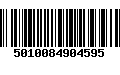 Código de Barras 5010084904595