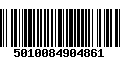 Código de Barras 5010084904861