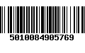 Código de Barras 5010084905769