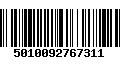 Código de Barras 5010092767311