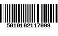 Código de Barras 5010102117099