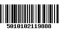 Código de Barras 5010102119888