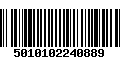 Código de Barras 5010102240889