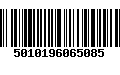 Código de Barras 5010196065085