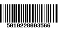 Código de Barras 5010228003566