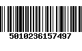 Código de Barras 5010236157497