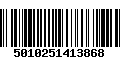 Código de Barras 5010251413868