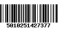 Código de Barras 5010251427377