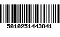 Código de Barras 5010251443841