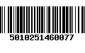 Código de Barras 5010251460077