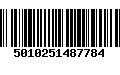 Código de Barras 5010251487784