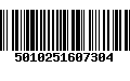 Código de Barras 5010251607304