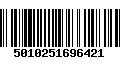 Código de Barras 5010251696421