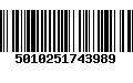 Código de Barras 5010251743989