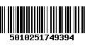 Código de Barras 5010251749394