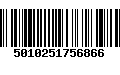 Código de Barras 5010251756866