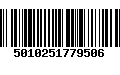 Código de Barras 5010251779506