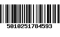 Código de Barras 5010251784593