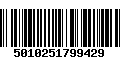 Código de Barras 5010251799429