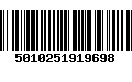 Código de Barras 5010251919698