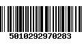 Código de Barras 5010292970283