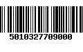 Código de Barras 5010327709000