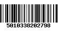 Código de Barras 5010338202798