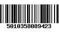 Código de Barras 5010358089423