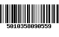 Código de Barras 5010358090559