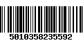 Código de Barras 5010358235592