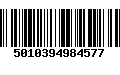 Código de Barras 5010394984577