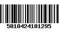 Código de Barras 5010424101295