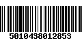 Código de Barras 5010438012853