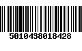 Código de Barras 5010438018428