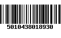 Código de Barras 5010438018930