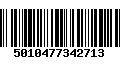 Código de Barras 5010477342713