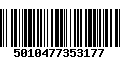 Código de Barras 5010477353177