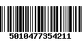 Código de Barras 5010477354211