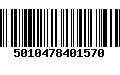 Código de Barras 5010478401570