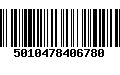 Código de Barras 5010478406780