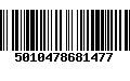 Código de Barras 5010478681477