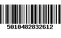 Código de Barras 5010482832612