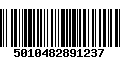 Código de Barras 5010482891237