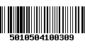 Código de Barras 5010504100309