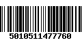 Código de Barras 5010511477760