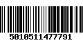 Código de Barras 5010511477791