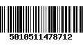 Código de Barras 5010511478712